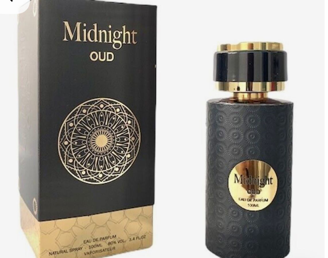 Midnight Oud Perfume – 100ml (3.4 oz) Eau de Parfum | Rich Oud, Spicy & Long-Lasting Luxury Fragrance