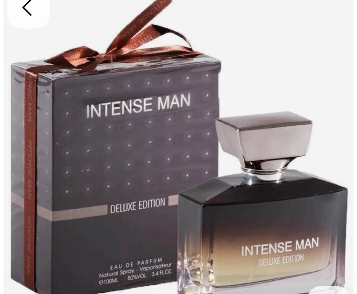 Intense Man Deluxe Edition – 100ml (3.4 oz) Eau de Parfum | Bold, Woody & Long-Lasting Men's Fragrance
