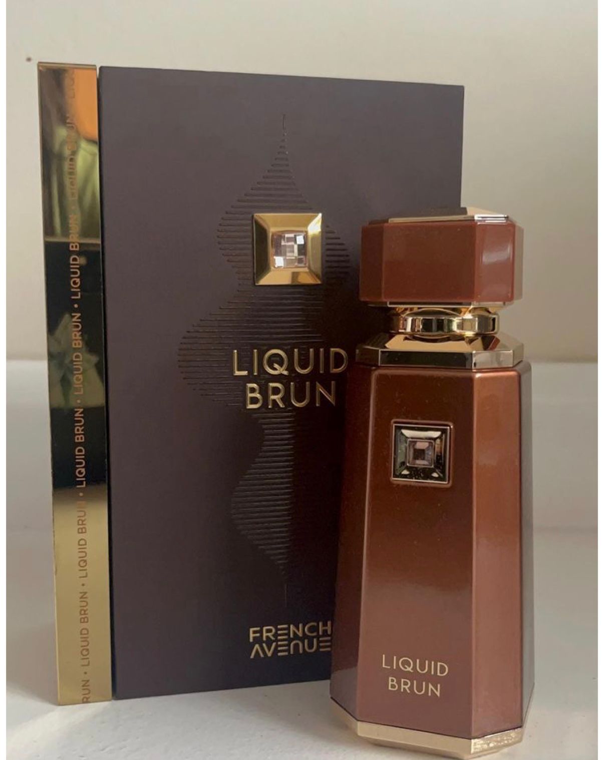 Liquid Brun by French Avenue – 100ml (3.4 oz) Eau de Parfum | Warm, Spicy & Woody Luxury Fragrance