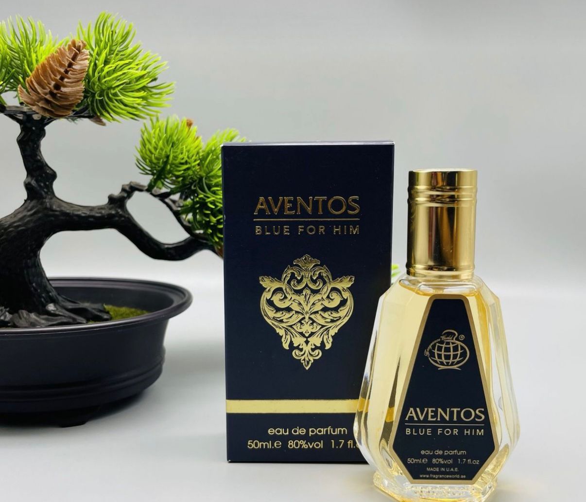 AVENTOS BLUE FOR HIM 50ML | FRESH, MASCULINE & LONG-LASTING PERFUME
