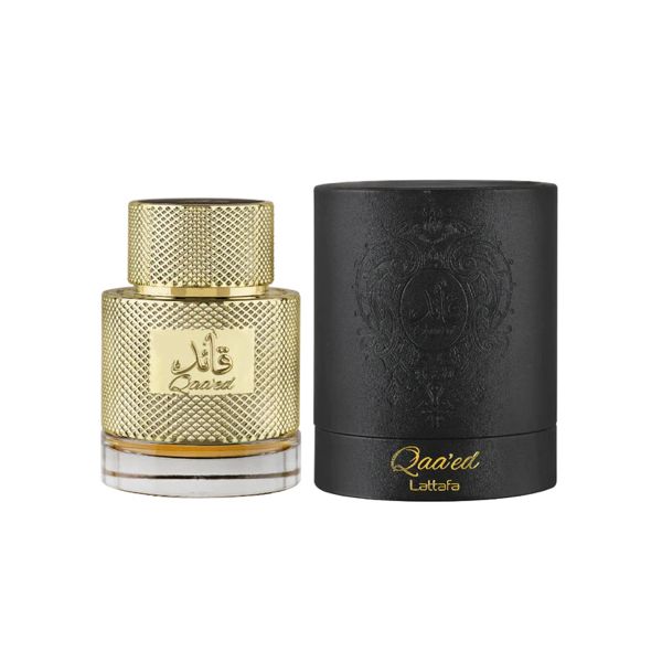 Qaa’ed Lattafa Eau de Parfum 100ml – Spicy Woody Oriental Luxury Fragrance (Unisex)