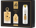 Lattafa Pride Tharwah Gold Gift Set – Luxury Perfume Set (100ml EDP + 200ml Spray + 20ml Mini)
