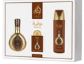 Lattafa Pride Masa Gift Set – Luxury Perfume Set (100ml EDP + 200ml Spray + 20ml Mini)