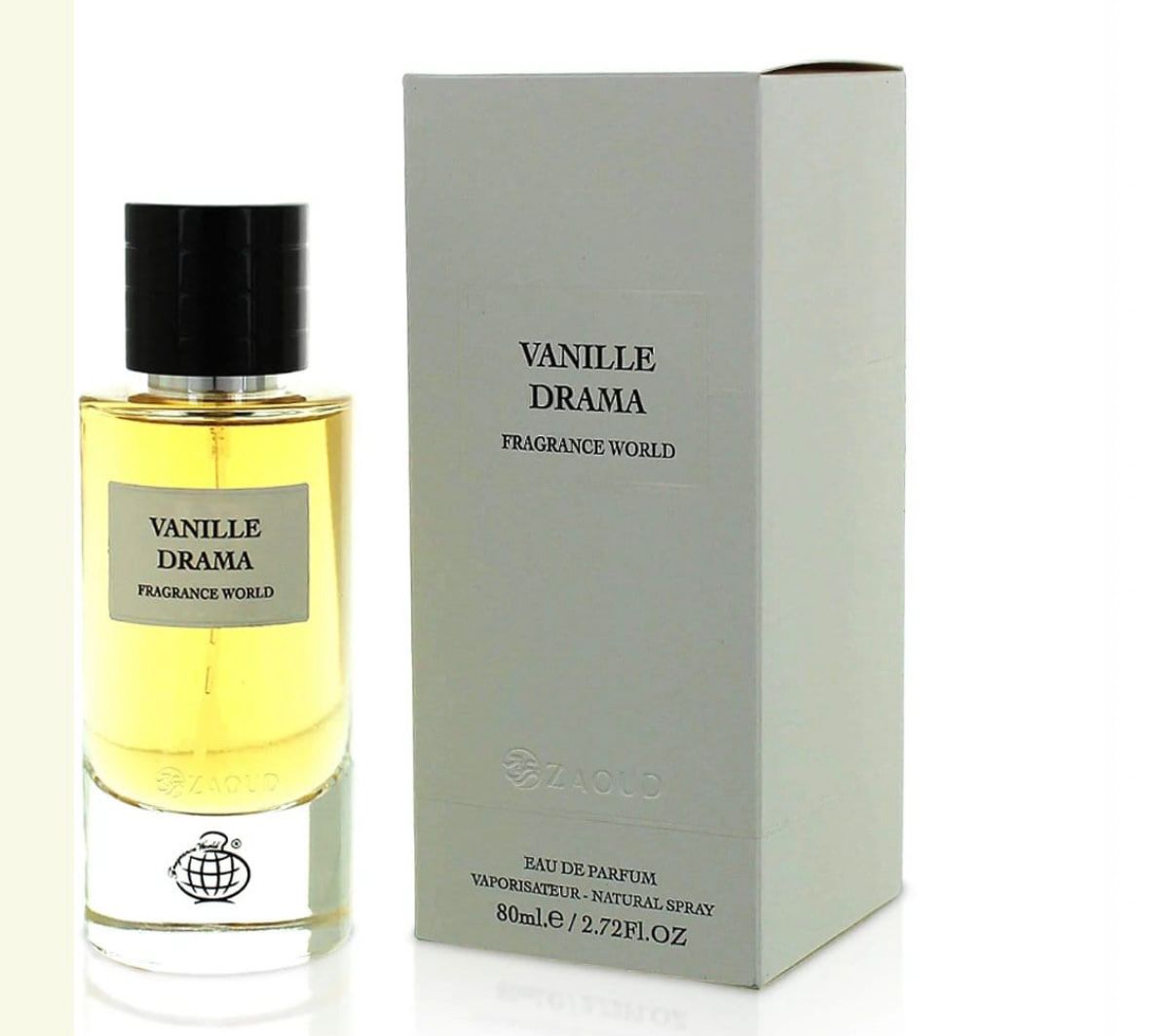 Vanille Drama Eau de Parfum by Fragrance World – Warm Sweet Vanilla Luxury Fragrance