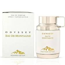 Odyssey Eau De Montagne Perfume – Fresh Citrus Woody Unisex Fragrance Long Lasting Clean Luxury Scent