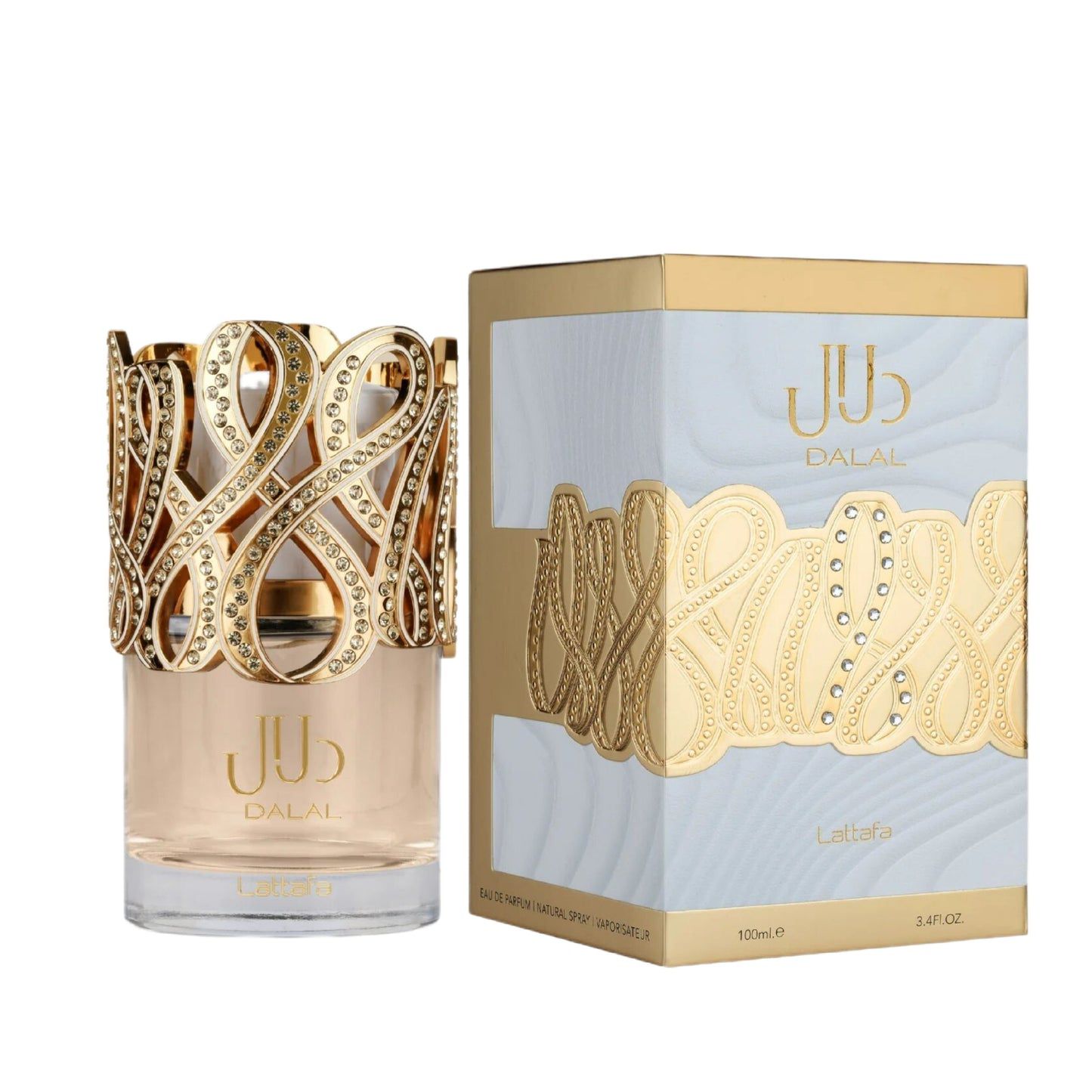 Dalal Perfume by Lattafa – Sweet Warm Gourmand Luxury Fragrance for Women Long Lasting