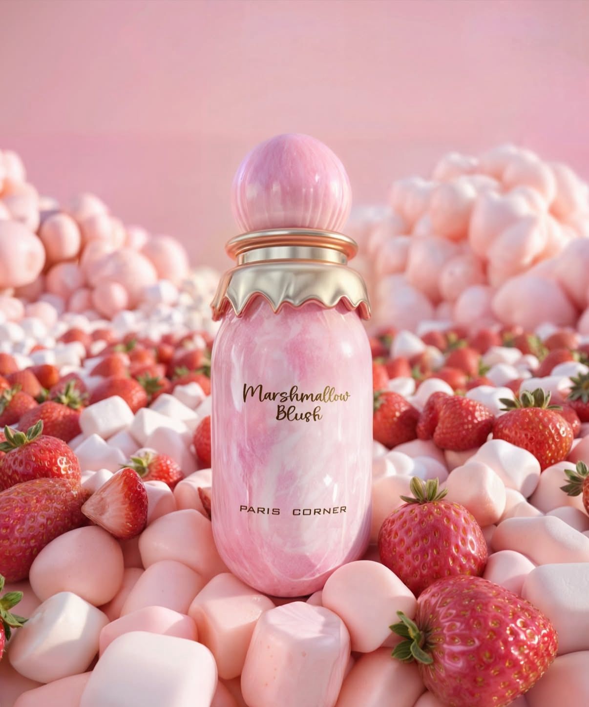 Marshmallow Blush Perfume – Sweet Creamy Long Lasting Luxury Fragrance by Paris Corner