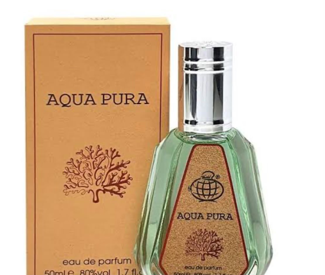 Aqua Pura Eau de Parfum 50ml – Fragrance World