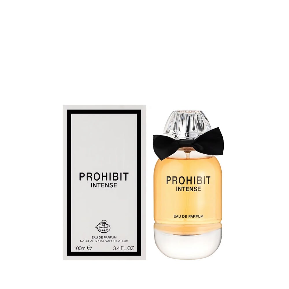 Fragrance World Prohibit Intense Eau de Parfum 100ml – Women
