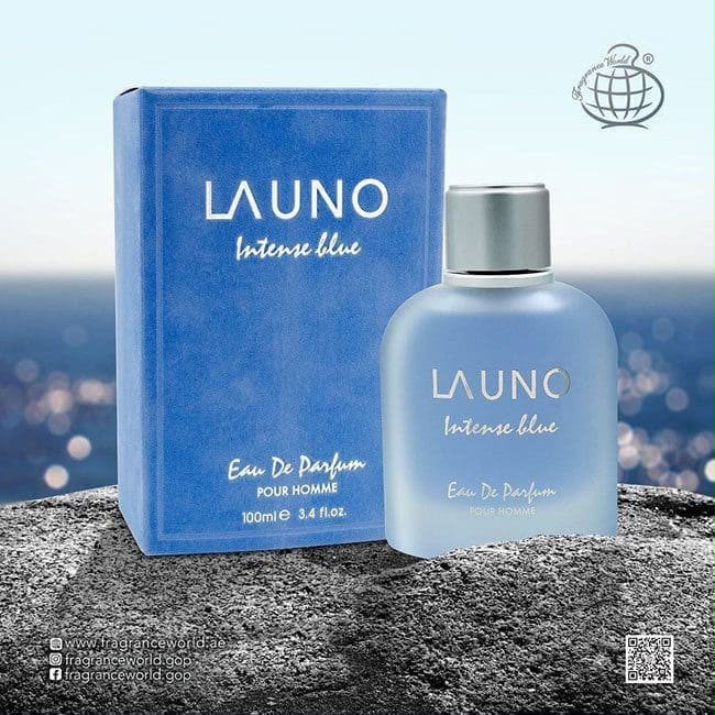Fragrance World Launo Intense Blue Eau de Parfum 100ml – Men