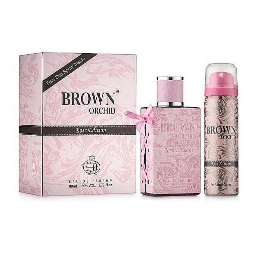 Fragrance World Brown Orchid Rose Edition Eau de Parfum 80ml – Women