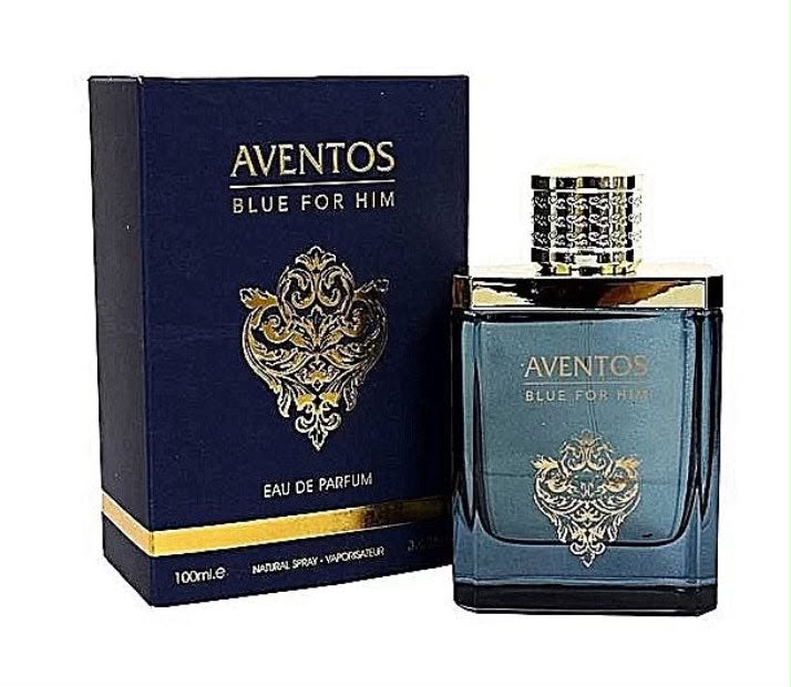 Fragrance World Aventos Blue For Him Eau de Parfum 100ml – Men