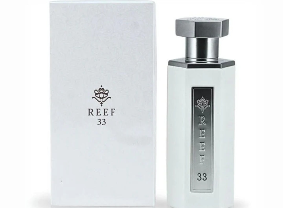Reef 33 Eau de Parfum – Luxury Clean Fresh Perfume for Men & Women Long Lasting