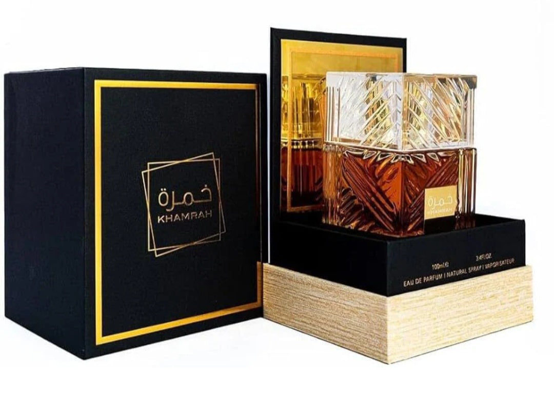 Khamrah by Lattafa – Sweet Spicy Cinnamon Vanilla Luxury Unisex Perfume Long Lasting Rich Warm Scent