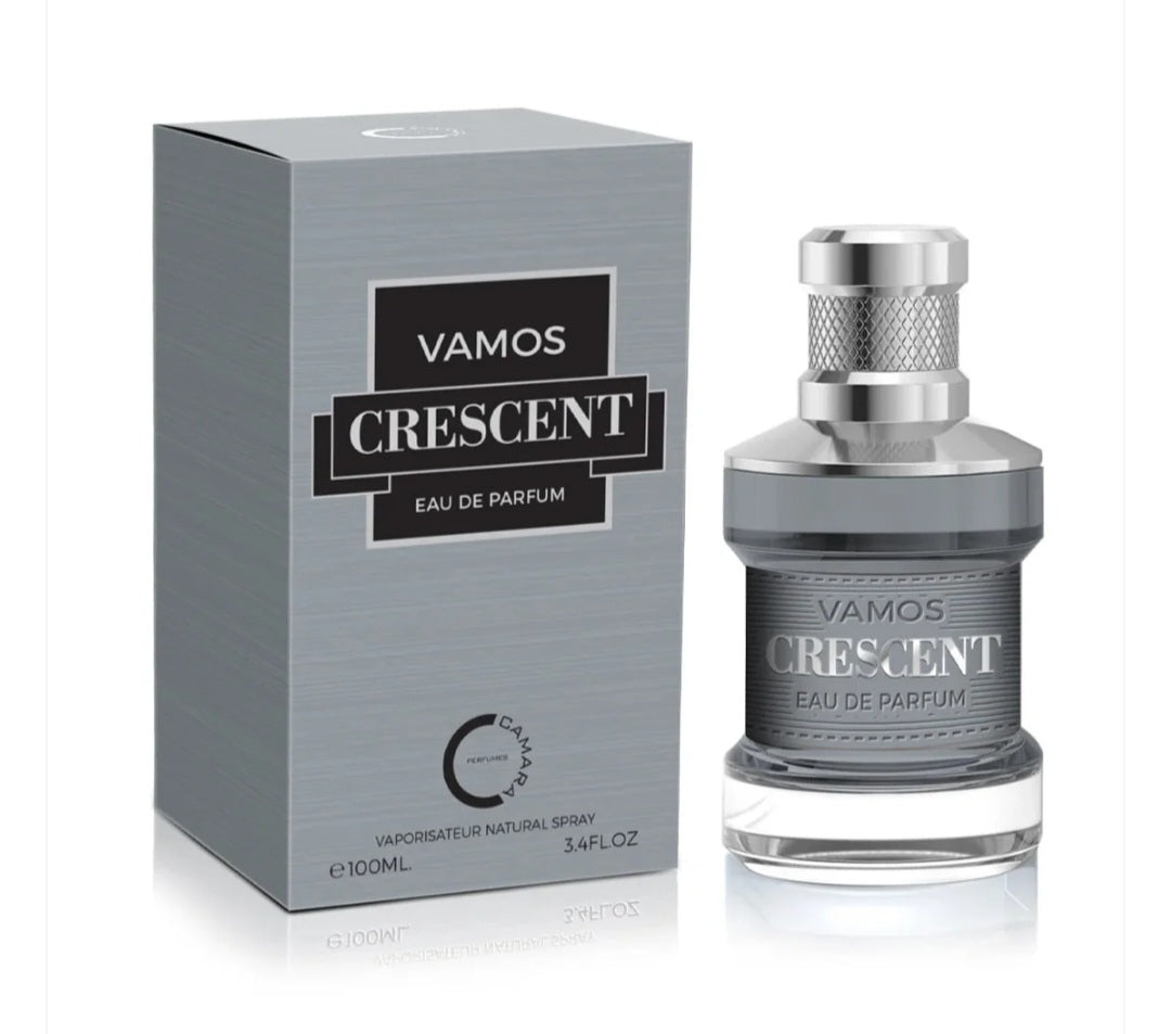 Vamos Crescent Eau de Parfum 100ml – Fresh Elegant Men’s Perfume Long Lasting Clean Luxury Scent